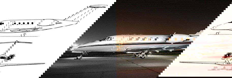 Cessna Citation III private plane